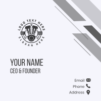 Mechanic Engine Repair Business Card Design