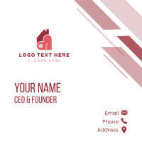 House Heart Charity Business Card Design