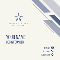 Avian Feather Wellness Business Card Design