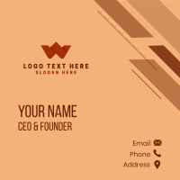 Mountain Peak Hiking Business Card Design