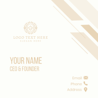 Gem Jewelry Accessory  Business Card Design