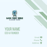 Planet Earth Nature Business Card Design