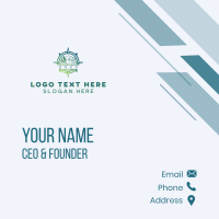 Sea Wave Navigation Business Card Design