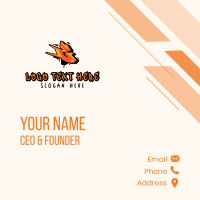 Graffiti Letter E Business Card Design