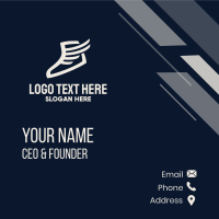 Wing Sneaker Business Card Design