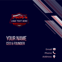 Automotive Car Vehicle Business Card Design