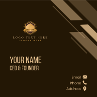 Restaurant Cloche Culinary Business Card Design