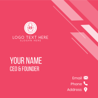Sneaker Shop Badge Business Card Design