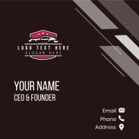 Luxury Car Detailing Business Card Design