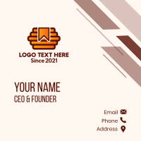 Beehive Bookmark  Business Card Design