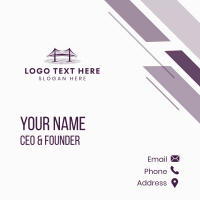 Bridge Structure Engineer Business Card Design