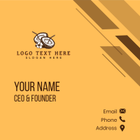 Tropical Coconut Juice Business Card Design