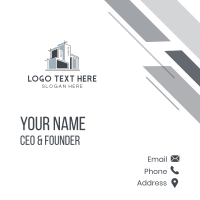 Real Estate Property Housing Business Card Design