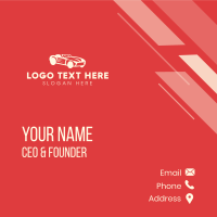 Luxury Sports Car Business Card Design