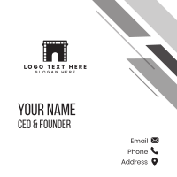 Arch Movies  Business Card Design