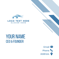 Modern Speedy Automobile Business Card Design