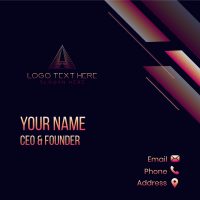 Tech Developer Business Business Card Design