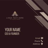 Pyramid Architecture Business Card Design