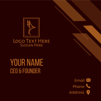 Bronze Flying Bird  Business Card Design