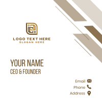 Generic Letter C Business Business Card Design