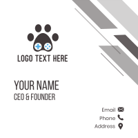 Paw Controller Business Card Design