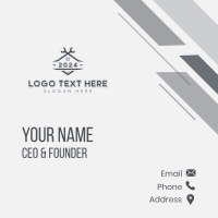 Wrench House Maintenance Business Card Design