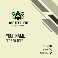 Bumblebee Wasp Insect  Business Card Design