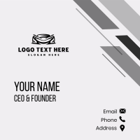 Auto Vehicle Detailing Business Card Design