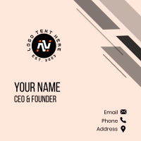 Forwarding Logistic Express  Business Card Design