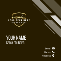 Premium Automobile Vehicle Business Card Design