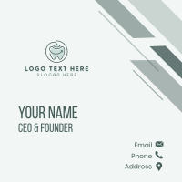 Dental Dentistry Orthodontics Business Card Design