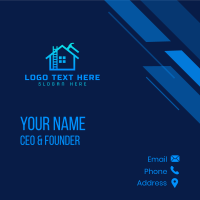 House Roof Repair Business Card Design