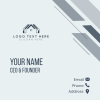 Residential House Property Business Card Design