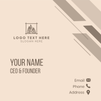 City Building Architecture Business Card Design