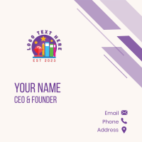 Book Daycare Storytelling Business Card Design