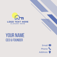 Home Key Locksmith Business Card Design