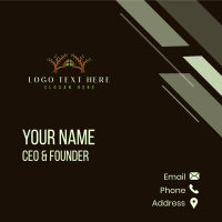 Nature Tree House Business Card Design