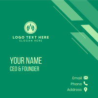 Leaf Lungs Business Card Design