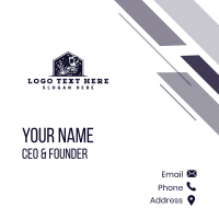 Welding Industrial Fabricator Business Card Design