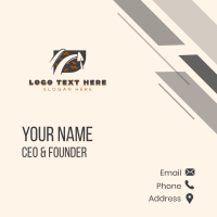 Trowel Masonry Construction Business Card Design