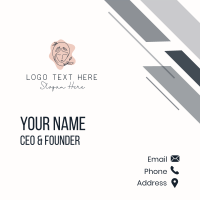 Nature Woman Beauty Business Card Design