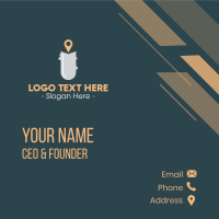 Candle Location Business Card Design