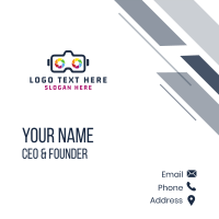 Shutter Goggles Business Card Design