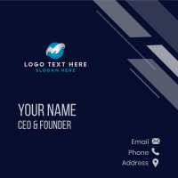 Global Business Sphere Business Card Design