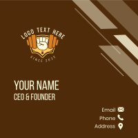 Crossfit Gym Dumbbell  Business Card Design