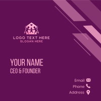 Family Home Orphanage Business Card Design