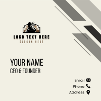 Tire Auto Mechanic Business Card Design