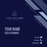 Lock Security Privacy Business Card Design