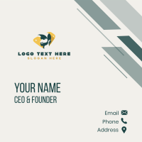 Cap Guy Streetwear Business Card Design