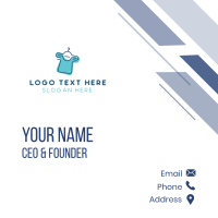 Shirt Clothing Apparel  Business Card Design